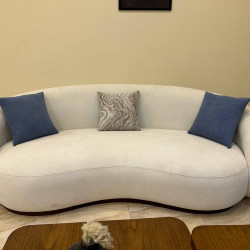 كنبة مودرن زان طبيعي