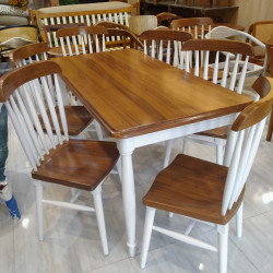 طربيزه سفرة مودرن + ٦ كراسي 