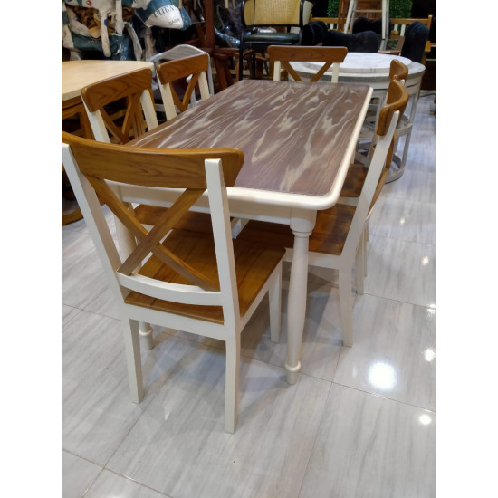 طربيزه سفرة مودرن + ٦ كراسي 