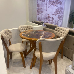 طربيزة سفرة +4 كرسى