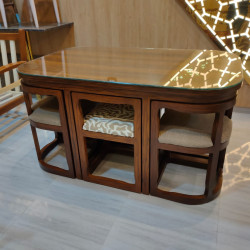 طربيزة سفرة +6 كرسى