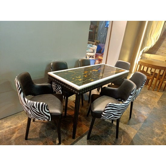 طربيزة سفرة +6 كرسى