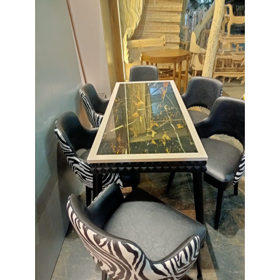 طربيزة سفرة +6 كرسى