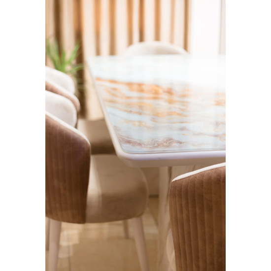 غرفة سفرة كاملة مودرن