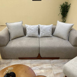 كنبة مودرن زان طبيعي