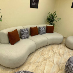 كنبة مودرن زان طبيعي